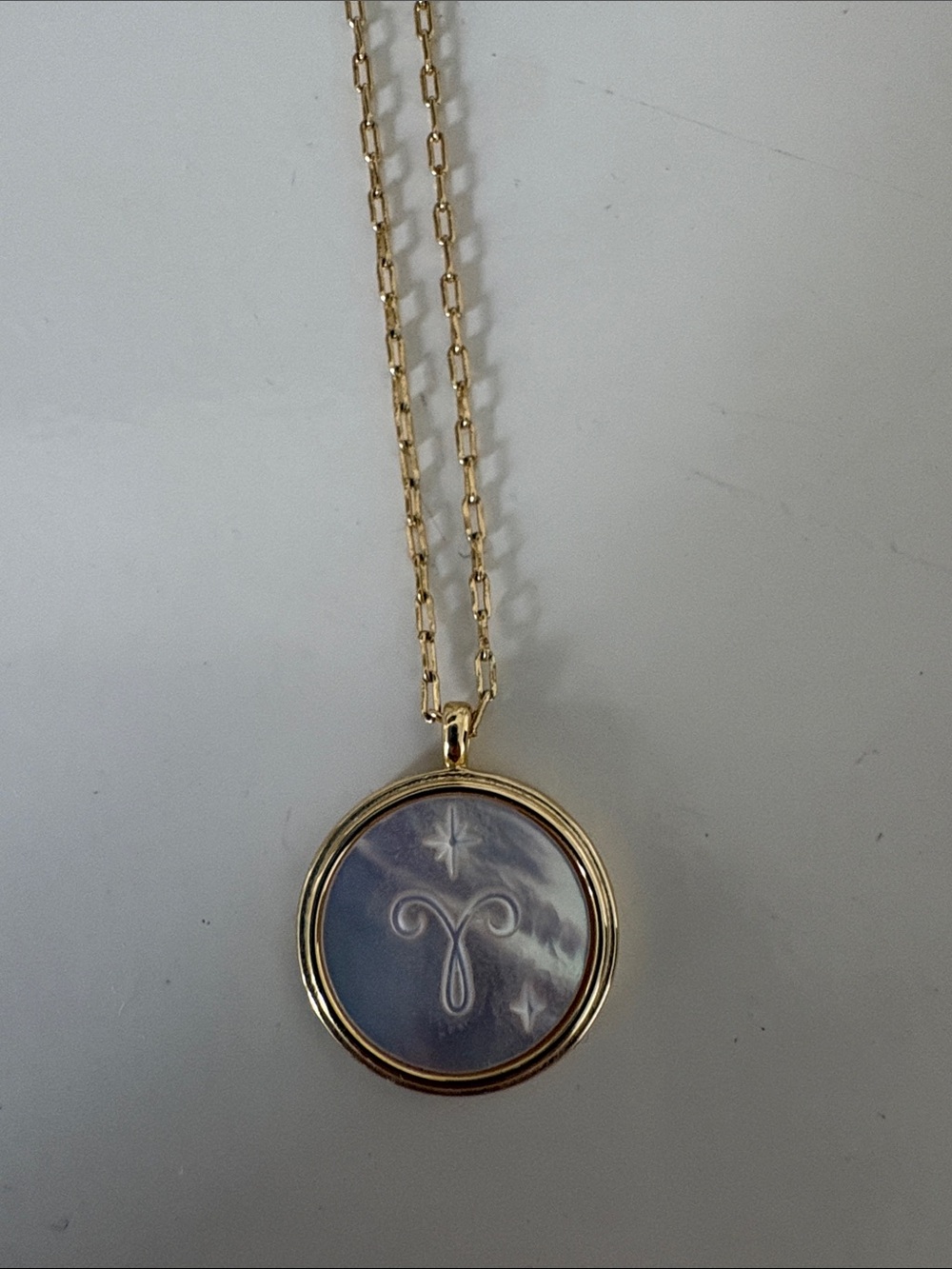 Gorjana Aries Zodiac Pendant